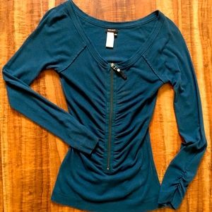 Miss Sixty Long sleeve shirt with zipper